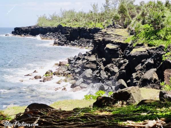 Photo La côte Sud : La côte Sud de l’Ile.. 😍😎c, La Réunion, cote sud, mer, rochers