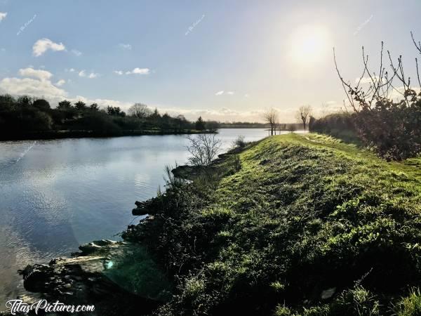 Photo Lac de Finfarine : Petite balade au Lac de Finfarine en fin de journée .. 😍😎c, Lac de Finfarine, sentier naturel