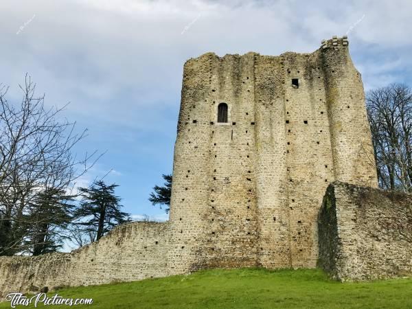 Photo Le Château de Pouzauges : Le Château de Pouzauges. 
Cette forteresse du XIIe siècle impressionne par son donjon carré et une courtine flanquée de tours et de contreforts. Elle offre un magnifique panorama sur le bocage vendéen.
Propriété des Seigneurs de Pouzauges, puis de la famille des Vicomtes de Thouars, le château médiéval fût transformé en résidence au XVe siècle par Catherine de Thouars, épouse du célèbre Gilles de Rais ...c, Château de Pouzauges