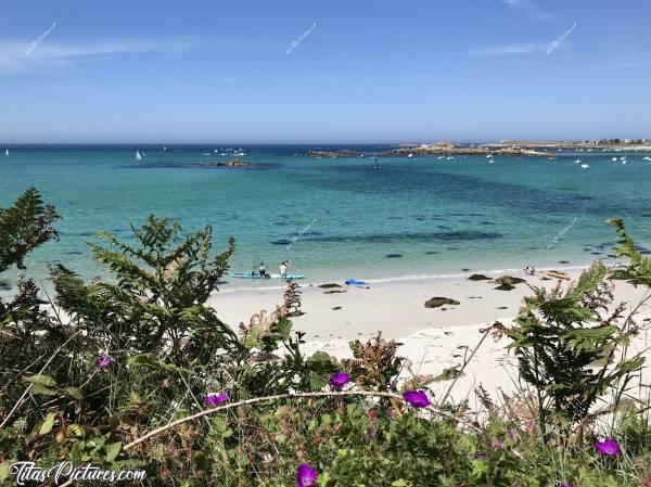 Photo Trémazan : Belle randonnée côtière à Trémazan, le long de la Plage du Château. La mer avait des couleurs magnifiques ce jour-là 👍🏻😍c, Plage du Château, Trémazan