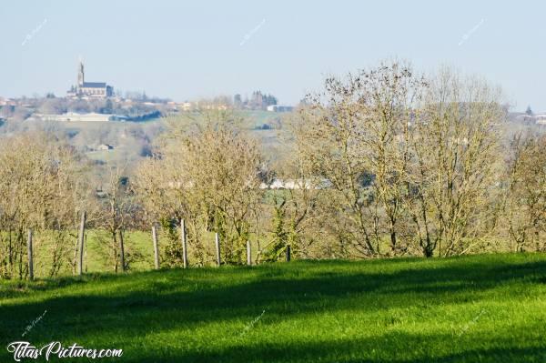 Photo L’Arc Ange Saint-Michel : Au loin, perché sur sa colline, le point culminant de la Vendée : l’Arc Ange Saint Michel, à Saint-Michel-Mont-Mercure. On peut le voir de très loin, à des kilomètres à la ronde 😅😍c, Arc Ange Saint-Michel, Saint-Michel-Mont-Mercure