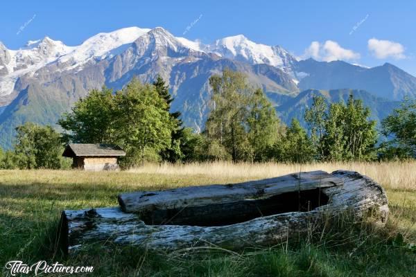 Photo Vallée de Chamonix : Quelle belle randonnée j’ai fait en ce début septembre, avec Teresa Kaufman, une guide de Chamonix 👍🏻😍c, Vallée de Chamonix, les Alpes, Auge en bois