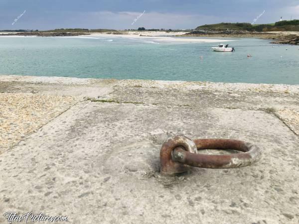 Photo Port de Moguériec : Port de Moguériec avec vue sur Plougoulm en face.c, Mer, Sable, Bateaux, Rochers, Dunes