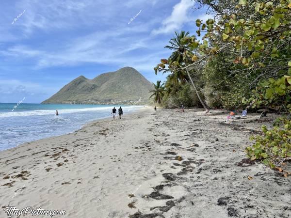 Photo Plage du Diamant  : La belle plage du Diamant en Martinique, aussi appelée Grande Anse du Diamant. Il y avait beaucoup de vent sur cette plage, mais c’était vraiment très agréable avec les plus de 30 degrés qu’il y faisait en ce mois de Mars 🤭😅😍😎c, Tita’s Pictures, La Martinique, Plage du Diamant, Grande Anse Diamant