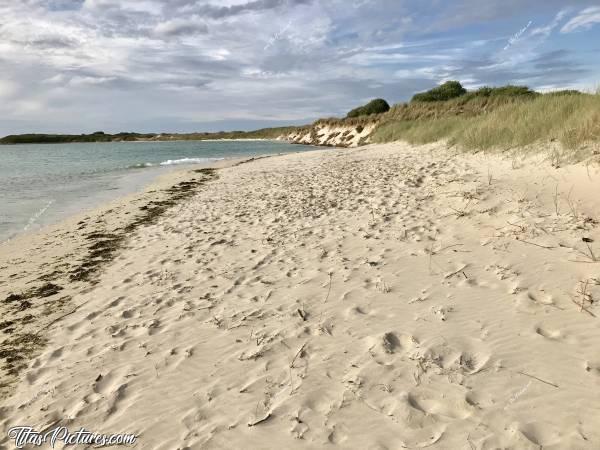 Photo La Rivière de Plougoulm : Les Dunes ont encore reculé à cet endroit.. 😬🙁c, 