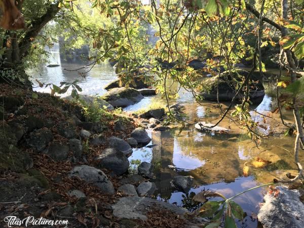 Photo St-Laurent-sur-Sèvre : La Sèvre Nantaise.c, Rivière, Rochers, arbres