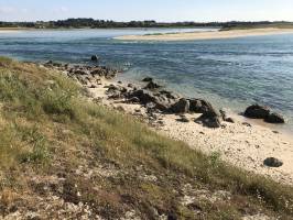 La Baie du Kernic (29) : Finistère, Mer, Rochers, sable, Dune