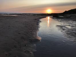 La Plage du Veillon : Tita’s Pictures, Plage du Veillon, Sable, Rochers, Coucher du soleil, Mer