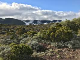 La Plaine des Sables : La Réunion, Montagnes, Roches volcaniques