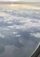 Le Finistère vu du ciel : Finistère, Nuages, Vue du ciel