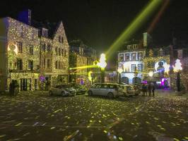 Landerneau by Night : Landerneau, Éclairages de Noël