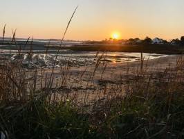 Pen Bé : Pen Bé, Coucher de soleil, mer, sable