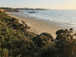 La Mine d’Or : Pénestin, plage, Coucher de soleil, Falaises, Rochers, mer