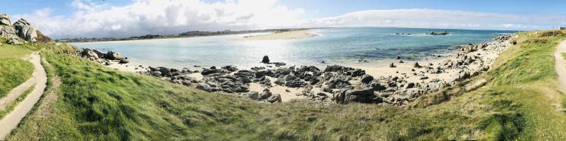 La Baie du Kernic : Baie du Kernic, Plage, Mer, sable, rochers, Dune