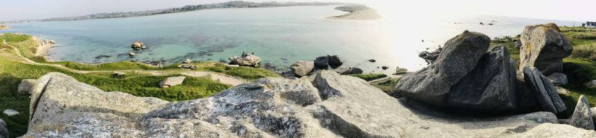 La Baie du Kernic : Baie du Kernic, Mer, Rochers, sable, Dune