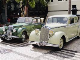 Vieilles Voitures : Madère, Funchal, Voiture