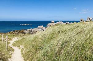 Maison du Gardien : Dunes, sable, mer, Rochers