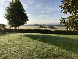 Sunrise en Bretagne : Sunrise, Rosée, Brume, campagne