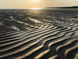 La Plage du Veillon : Plage du Veillon, Sable, mer, Coucher de soleil