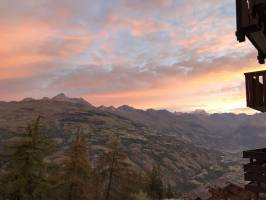 Lever de soleil : Les Alpes, Mont Blanc, Lever de soleil, montagnes