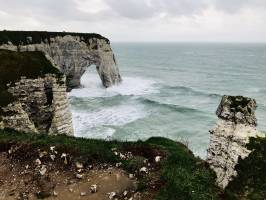 Étretat : Étretat, Falaises, Mer