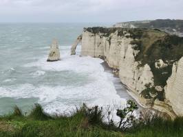 Étretat : Étretat, Falaises, Mer