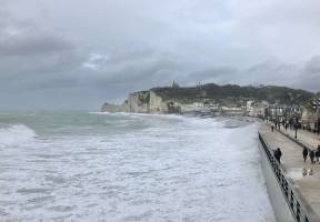 Étretat : Étretat, Falaises, Mer