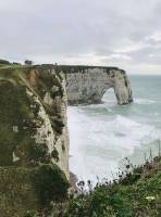 Étretat : Étretat, Falaises, Mer