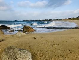 Plage de Porsmeur : Porsmeur, Plage, vagues, sable