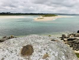 La Baie du Kernic : Baie du Kernic, Dune de Keremma, Rochers, mer, sable blanc