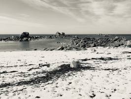 Poulennou : Poulennou, Cléder, plage, rochers, sable, mer