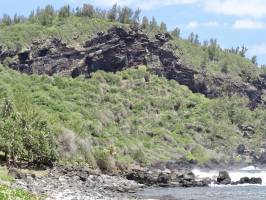 Grande Anse : Grande Anse, falaise