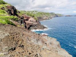 Falaises de Grande Anse : Grande Anse, falaises, mer