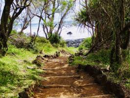 Escalier Naturel : La Réunion, escalier, mer