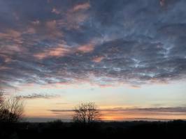 Coucher de soleil : Coucher de soleil, Campagne