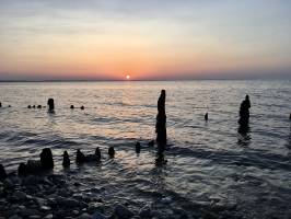 Pointe du Cotentin : Pointe du Cotentin, Coucher de Soleil, mer