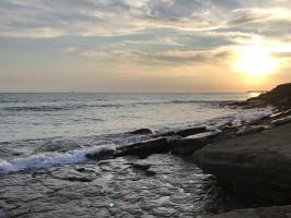 Plage du Veillon : Plage du Veillon, rochers, mer