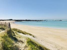 Plage de Méneham : Plage de Méneham, Finistère, Mer, sable, Dune