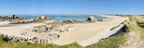 Plage de Méneham : Plage de Meneham, Kerlouan, Finistère, mer, sable, rochers, dune