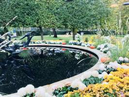 Le Jardin des Plantes : Jardin des Plantes, Rouen, Halloween, Fontaine