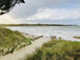 Plougoulm : Plougoulm, mer, dunes, sable