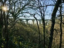 Le Parc de la Barbinière : Parc de la Barbinière, St-Laurent-sur-Sèvre, Viaduc