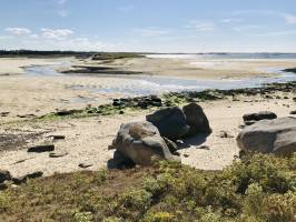 La Baie du Kernic : Baie du Kernic, Dunes de Keremma, Rochers, sable blanc