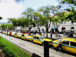 File de Taxis : Madère, Funchal, Taxis, The Ritz