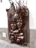 Porte Œuvre d’Art : Travessa das Torres, La rue des Tours, Funchal