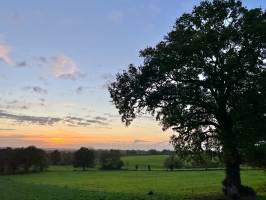 Coucher de Soleil : Coucher de Soleil, Campagne, le Boupère