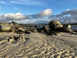 La Baie du Kernic : La Baie du Kernic, Rochers, Sable