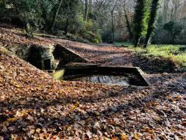 Le Bois de Keroual : Bois de Keroual, Guilers, Fontaine, Lavoir