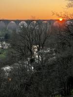 Le Viaduc de Barbin : Parc de la Barbinière, Saint-Laurent-sur-Sèvres, Viaduc de Barbin