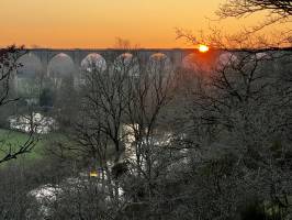 Le Viaduc de Barbin : Parc de la Barbinière, Saint-Laurent-sur-Sèvre, Viaduc de Barbin